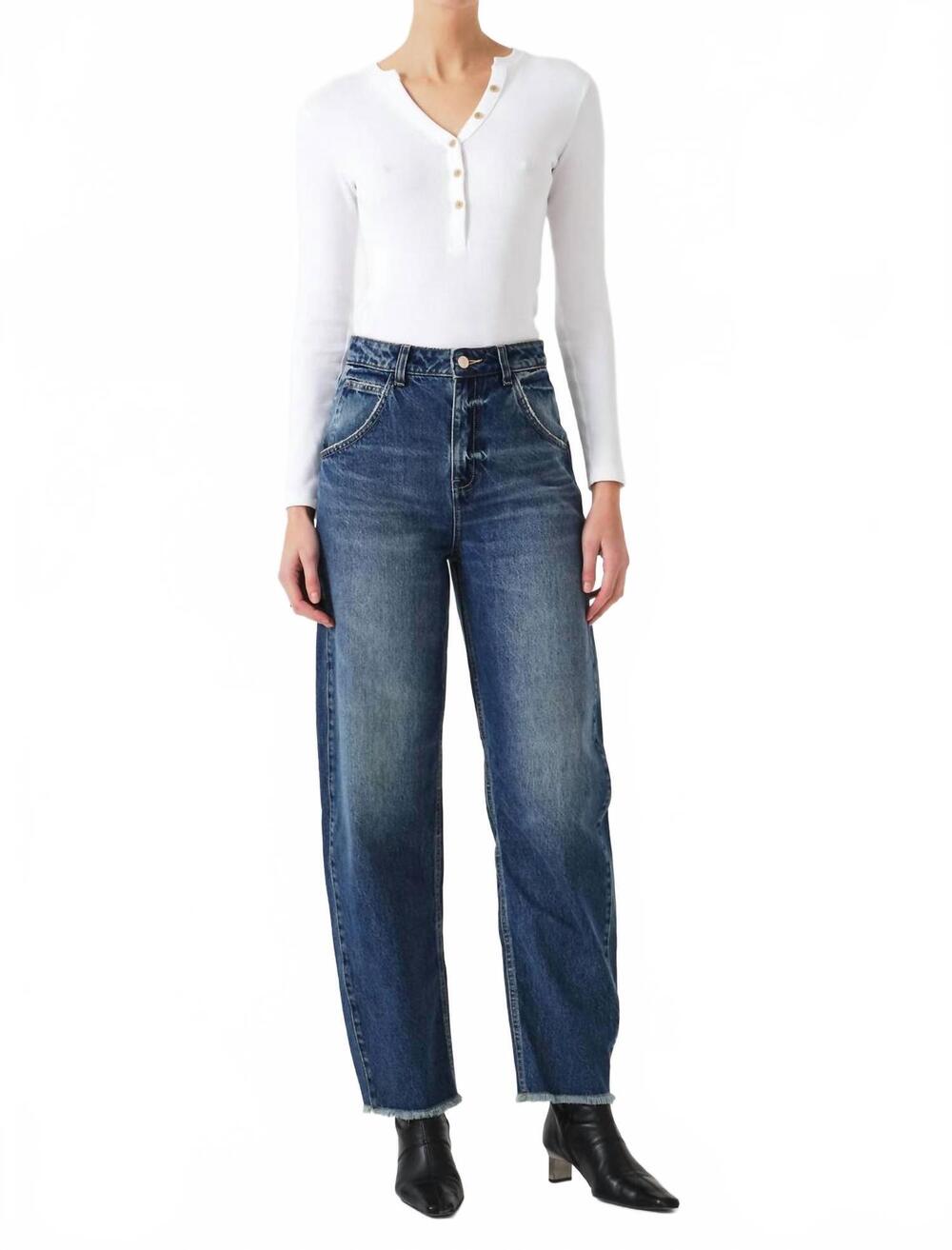 NEW SEVENTY + MOCHI bo barrel leg jean in phoenix
